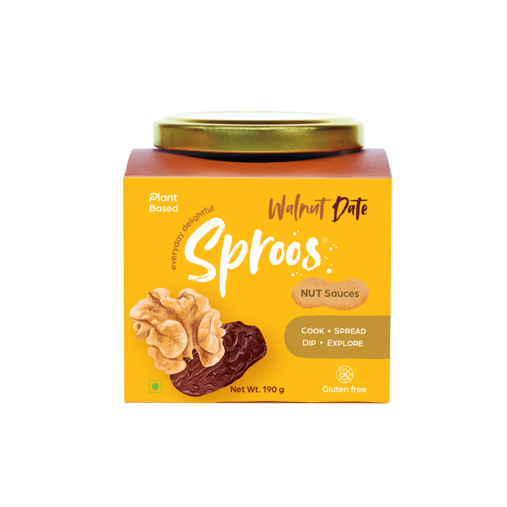walnut date sproos nut sauce