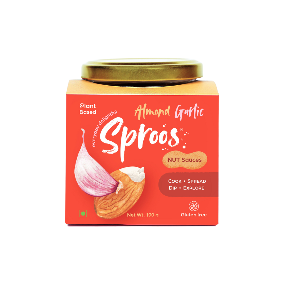 almond garlic nut sauce