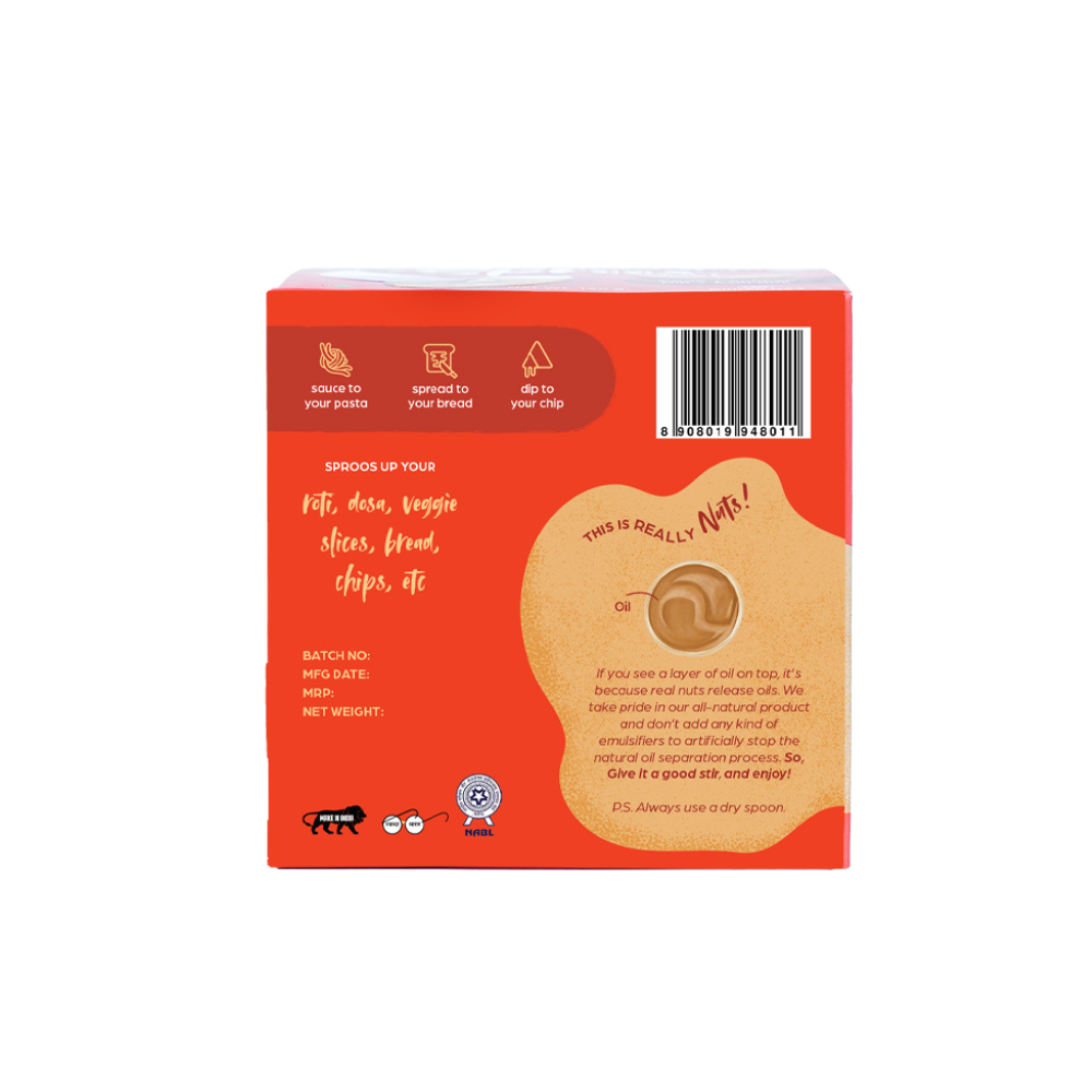 almond garlic nut sauce information