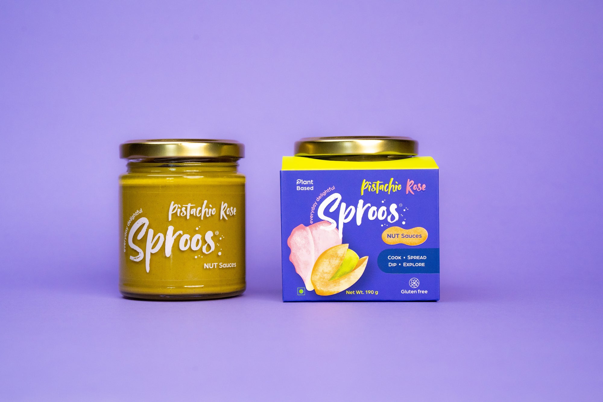 pistachio rose nut sauce